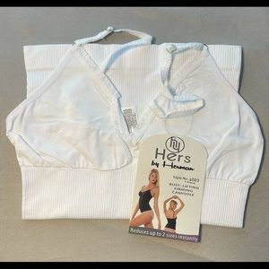 White One Piece Bust Lifting Firming Camisole New